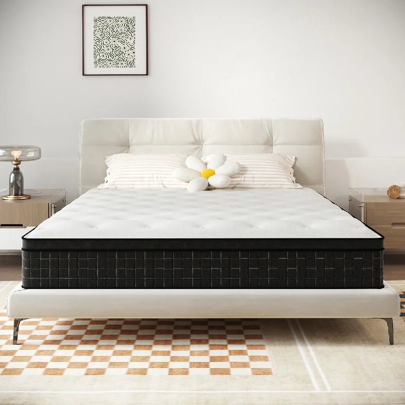 14 Inch Pocket Spring Hybrid Mattress with CertiPUR-US Certified