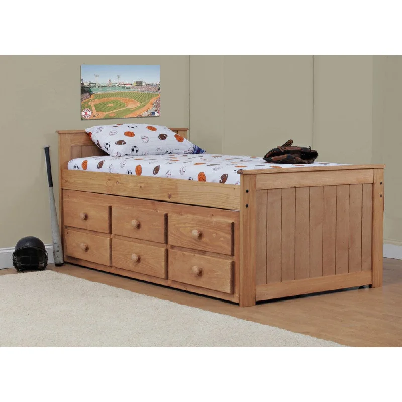 Bernards Saddlebrook Captain's Bed with Storage