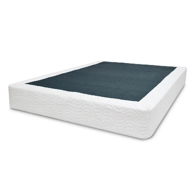 Daily Boutik King size Metal Box-Spring Mattress Foundation with Cover