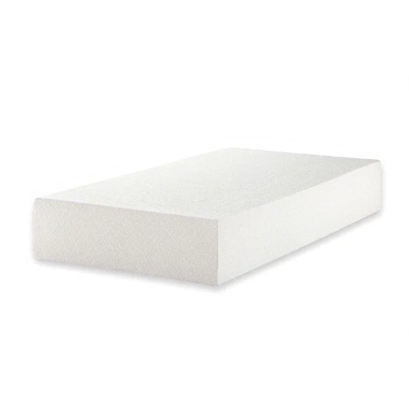 Daily Boutik Twin size 12-inch Thick Memory Foam Mattress with Soft Knit Fabric Cover