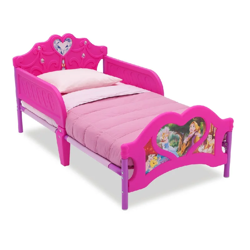 Disney Princess 3D Pink Toddler Bed