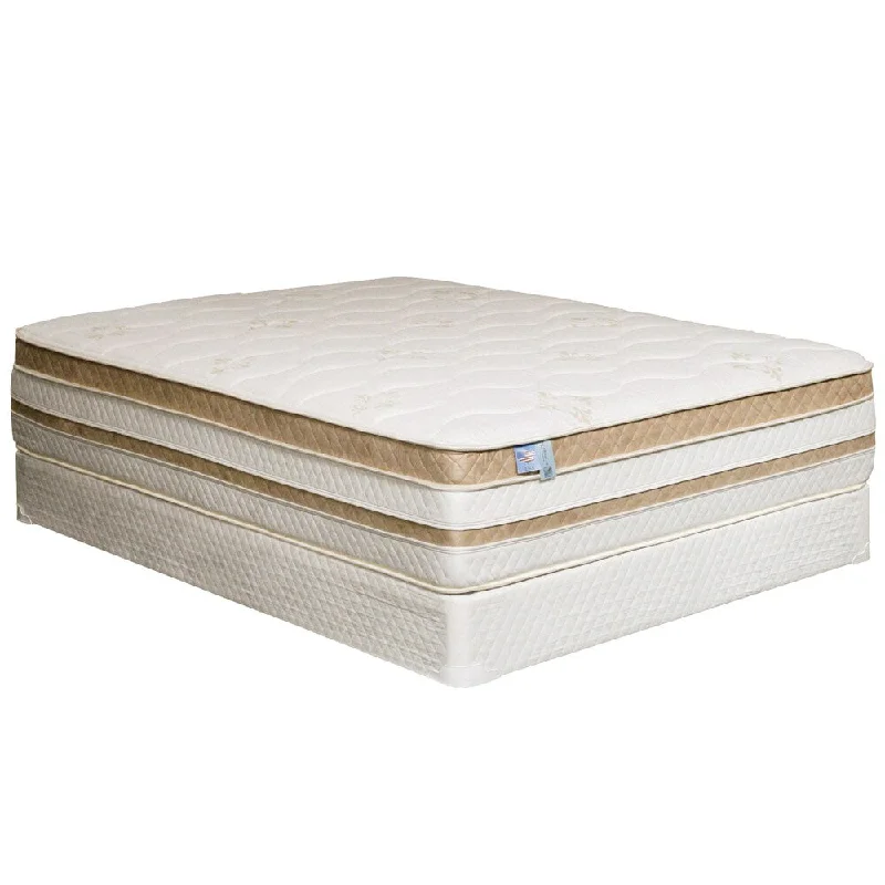 Furniture of America Dreamax 15-inch Cal King-size Euro Top Gel Memory Foam Hybrid Mattress