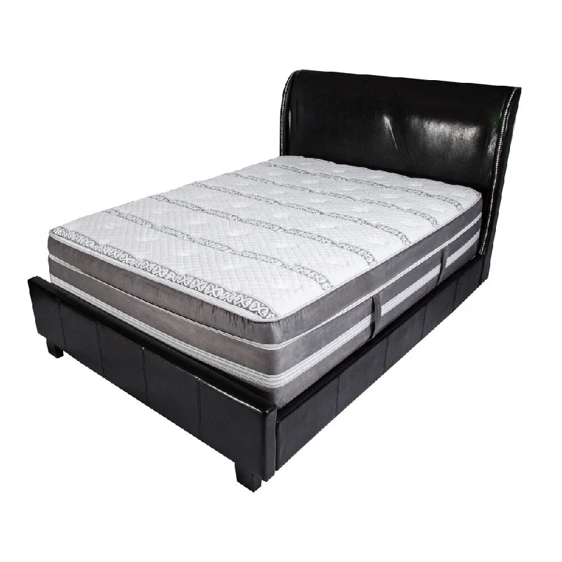 Furniture of America Englander 19-inch King-size Euro Top Gel Hybrid Mattress