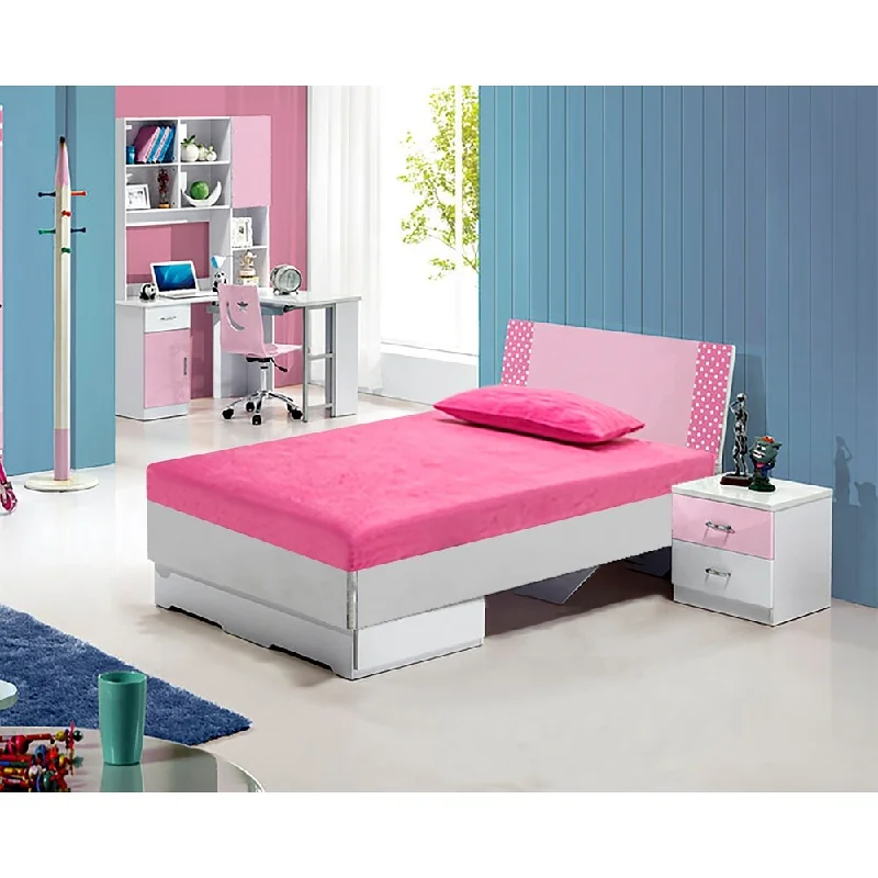 Kids Pink 6" Gel Memory Foam Mattress