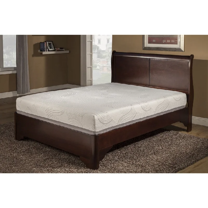 Luxury Temperature Balance 12-inch Cal-King-size Gel Memory Foam Mattress