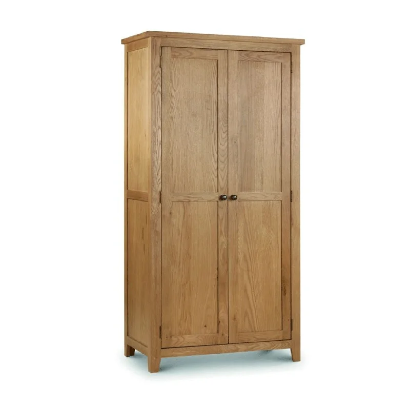 Marlborough Solid Oak 2 Doors Wardrobe