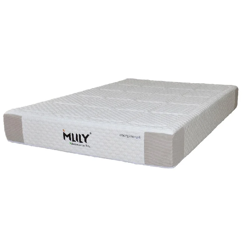 Mlily Energize 10-inch Queen-size Gel Hybrid Memory Foam Mattress