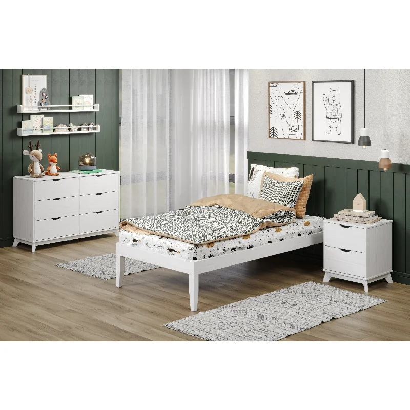 Purcell Solid Wood Platform Bed Frame