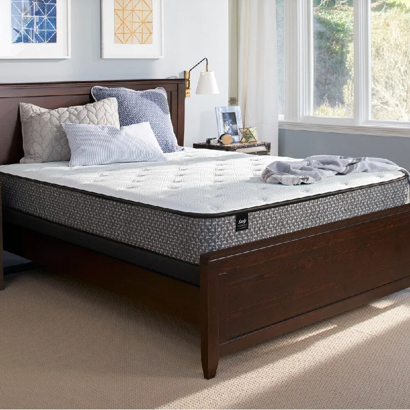 Sealy Response Essentials 12-inch Plush Euro Top Split Queen-size Mattress Set