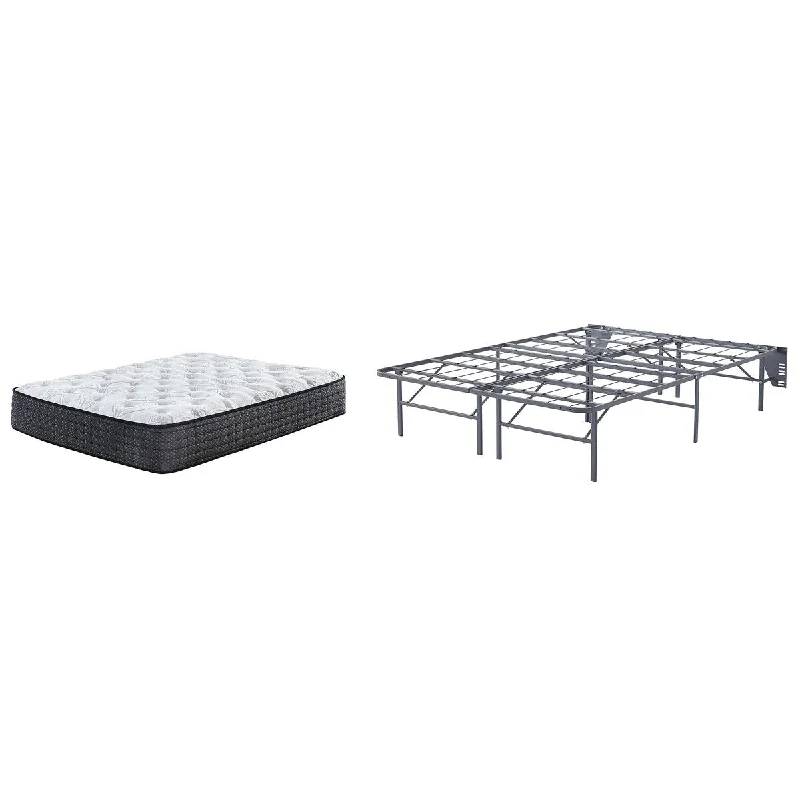 Signature Design by Ashley Limited Edition Plush Black/White 2-Piece Full Mattress Package