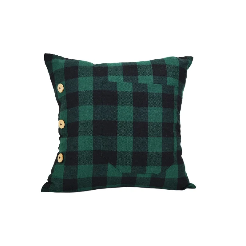 Christmas Lodge "Pocket" Decorative Pillow by Donna Sharp