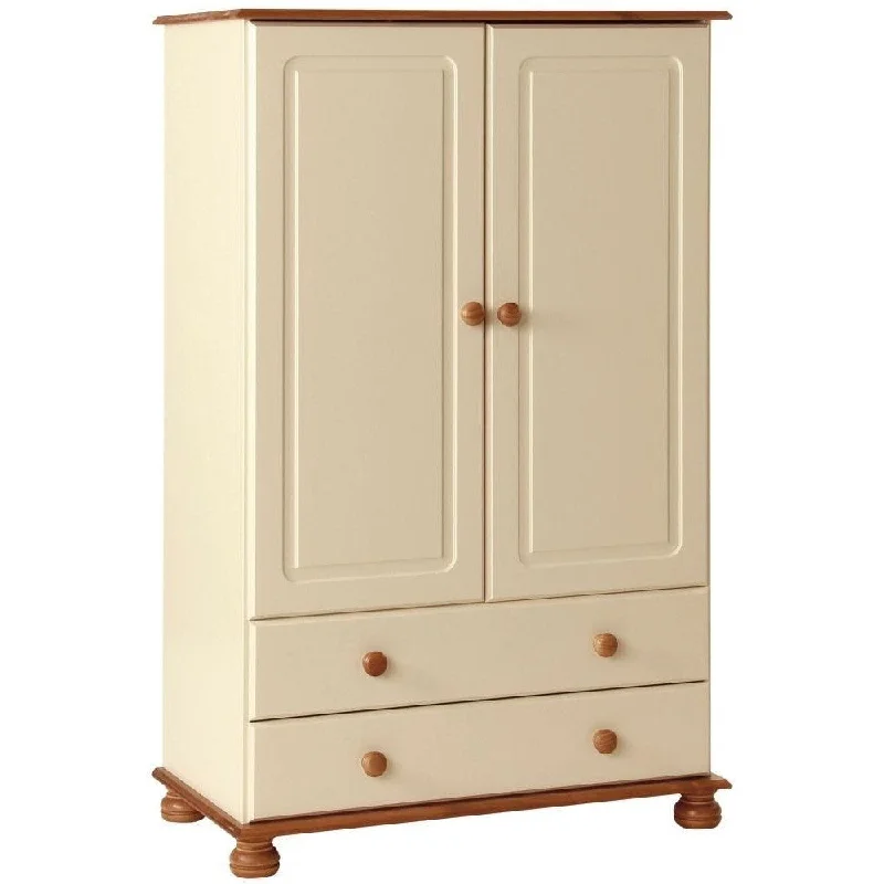 Copenhagen Cream 2 Door Wardrobe