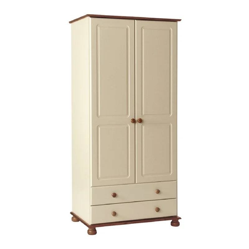 Copenhagen Cream 2 Doors Wardrobe