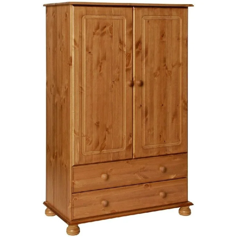 Copenhagen Pine 2 Door Wardrobe