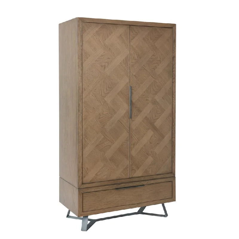 Hamsterley Weave Parquet Finish Wardrobe