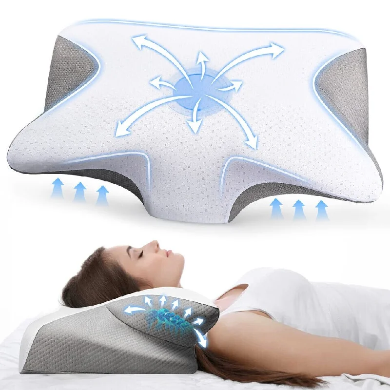 Memory Foam Cervical Pillow for Neck Pain Relief