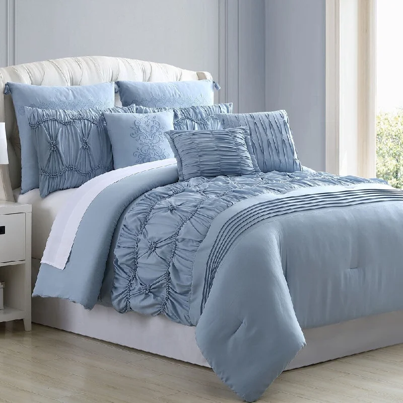 Modern Threads Alicia 8-Piece Embellished Comforter Set