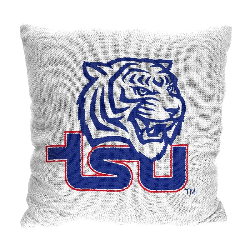 NCAA Tennessee State Tigers Homage 20 Inch Jaquard Pillow