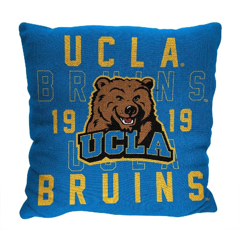 NCAA UCLA Bruins Stacked 20 Inch Pillow