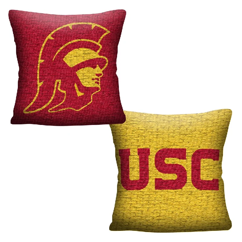 NCAA USC Trojans Invert 20 Inch Pillow