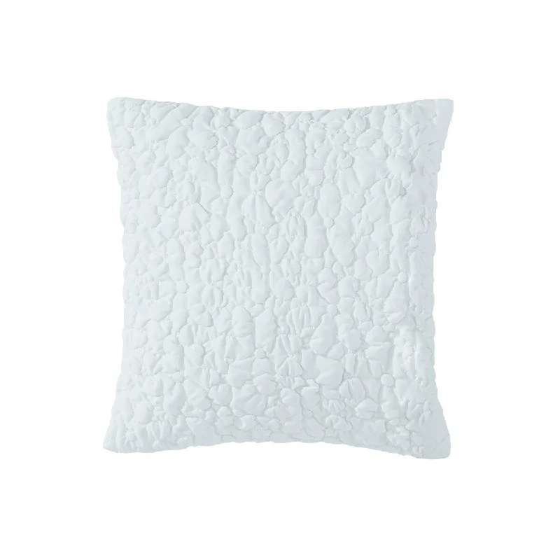 Peri Home Floral Bubble Decorative Pillow - White