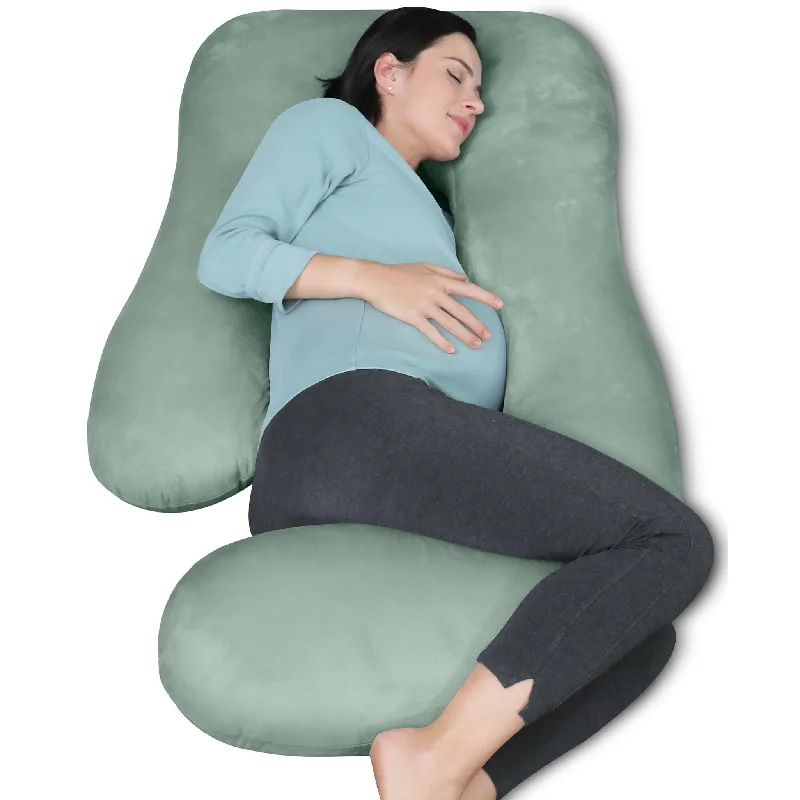 Pregnancy Pillows for Sleeping - U Shaped Full Body Maternity Pillow with Removable Cover HIPS - 59 Inch Pregnancy Pillow