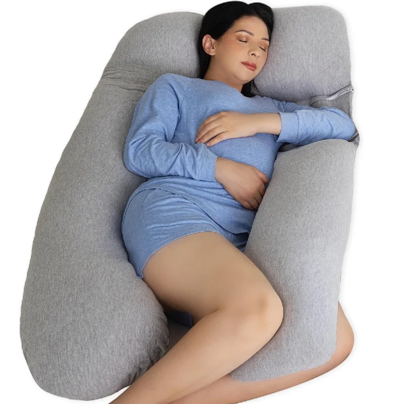 Pregnancy Pillows, U-Shape Full Body Pillow Pregnancy Pillows for Sleeping Body Pillows for Adults