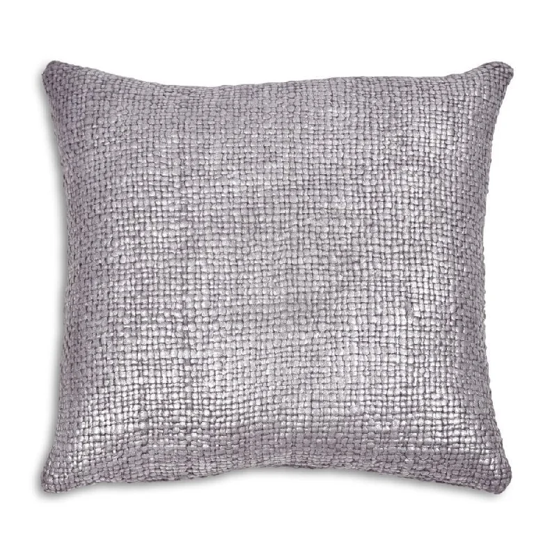 Sparrow & Wren Metallic Woven Decorative Pillow, 18" x 18"