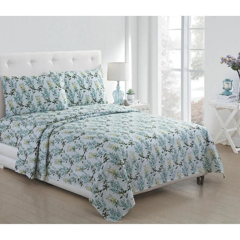 VCNY Home Ashley Printed 3 or 4-Piece Sheet Set