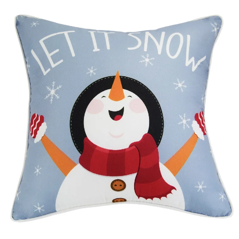 Winter Wonderland "Snowman" Decorative Pillow