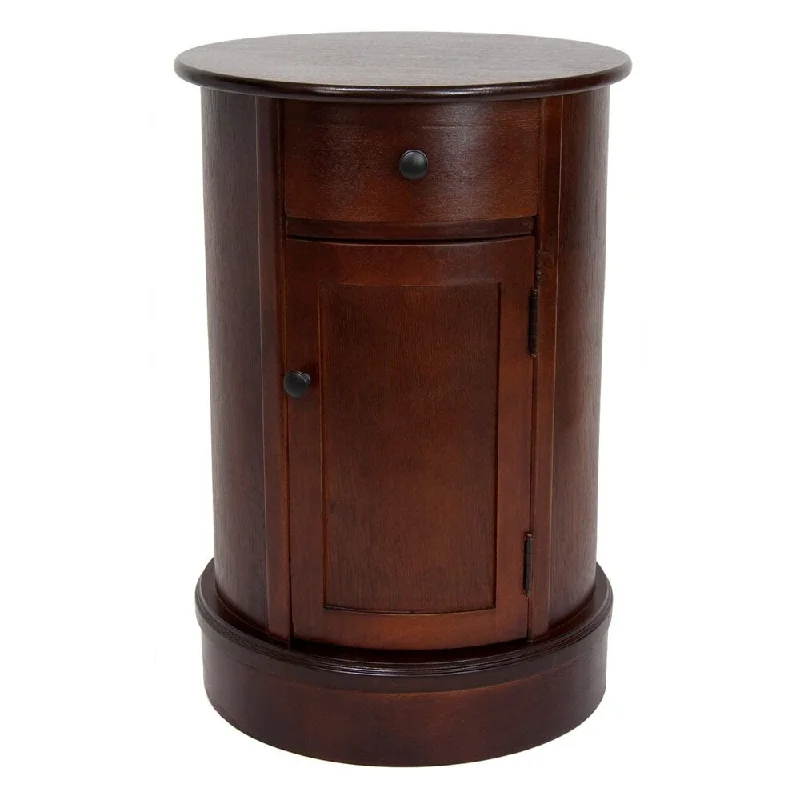 26" Classic Oval Design Nightstand