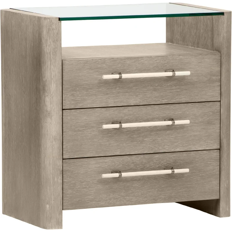 Affinity Three Drawer Nightstand