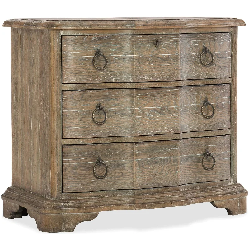 Boheme Bastogne Three Drawer Nightstand