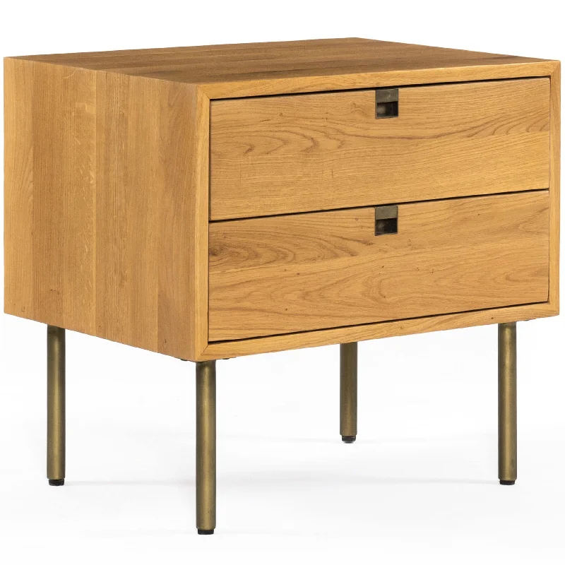 Carlisle Nightstand, Natural Oak