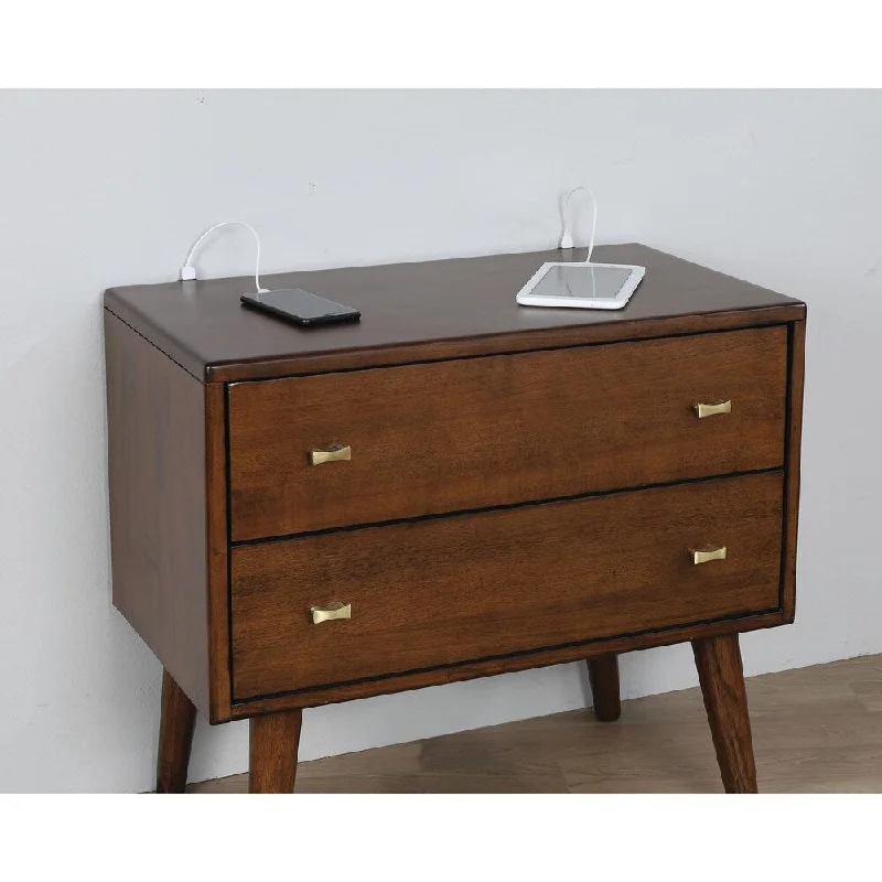 Carson Carrington Sakofall 2-drawer Nightstand