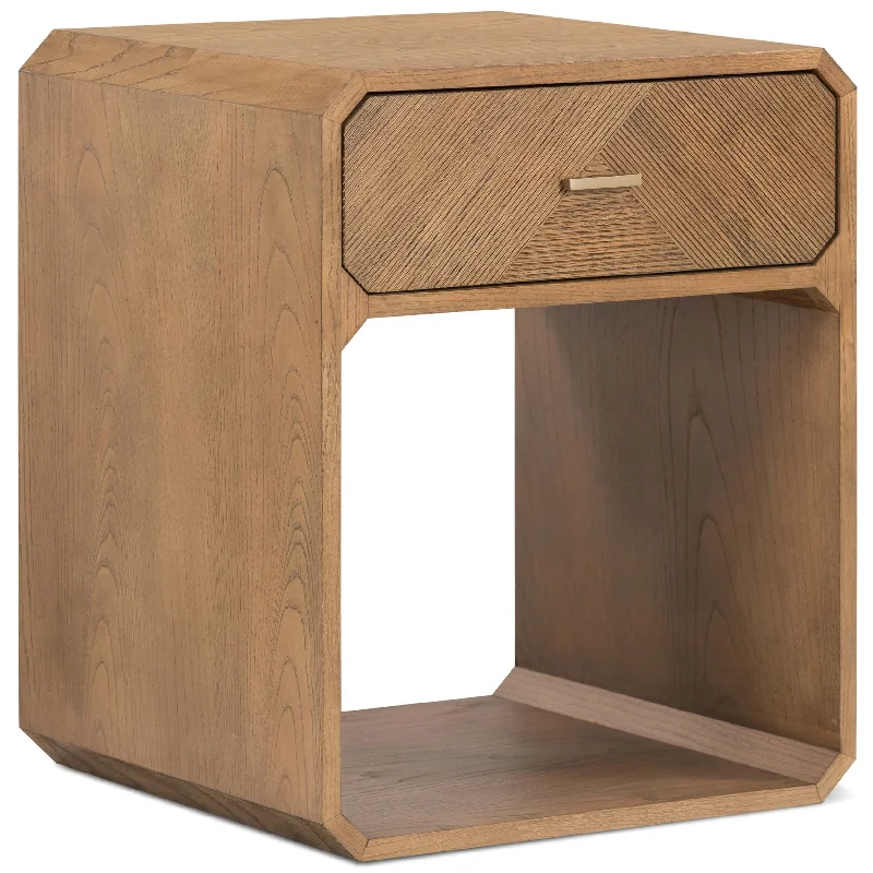 Caspian Nightstand, Natural Ash