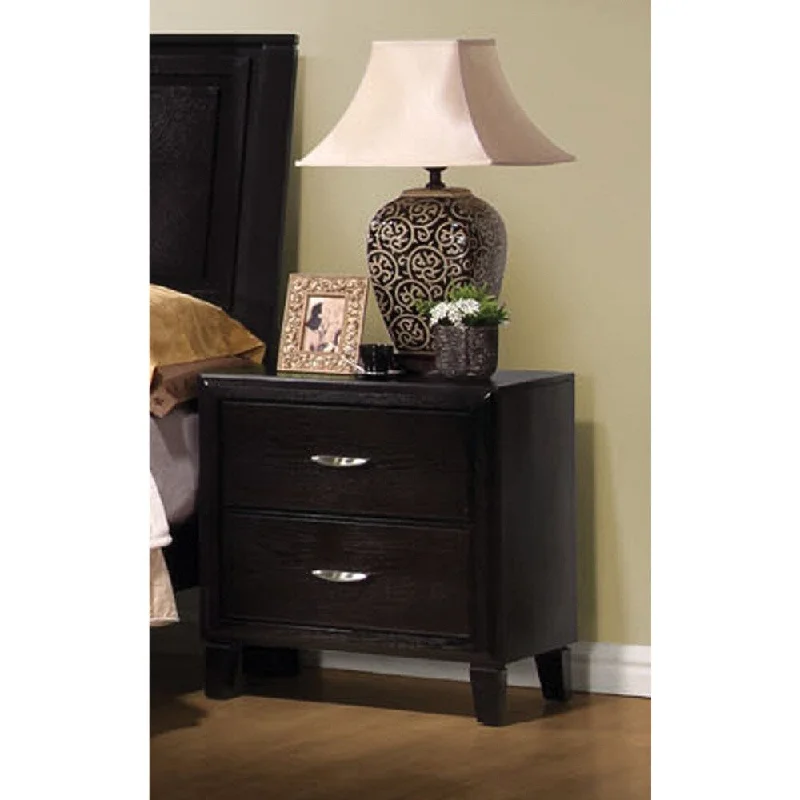 Coaster Company Brown 2-Drawer Nightstand