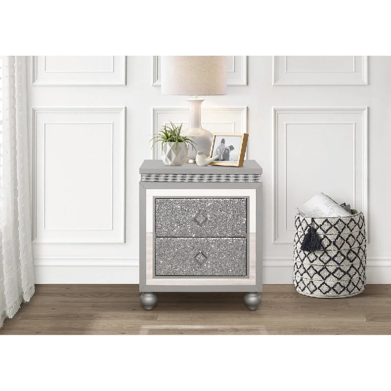 Collete 2 Drawer Nightstand