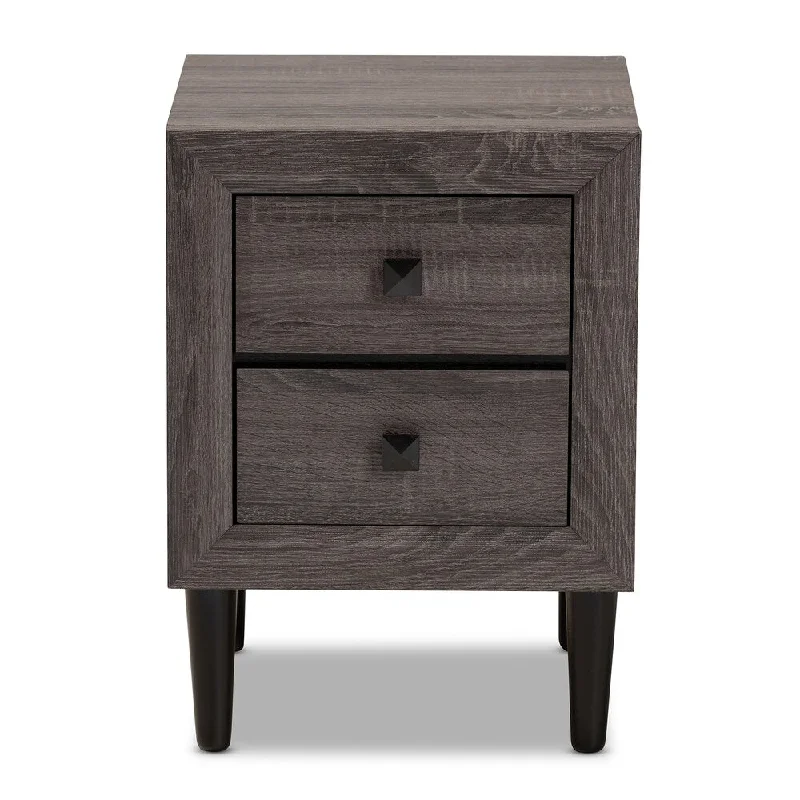 Copper Grove Zimba Mid-century Modern 2-drawer Nightstand