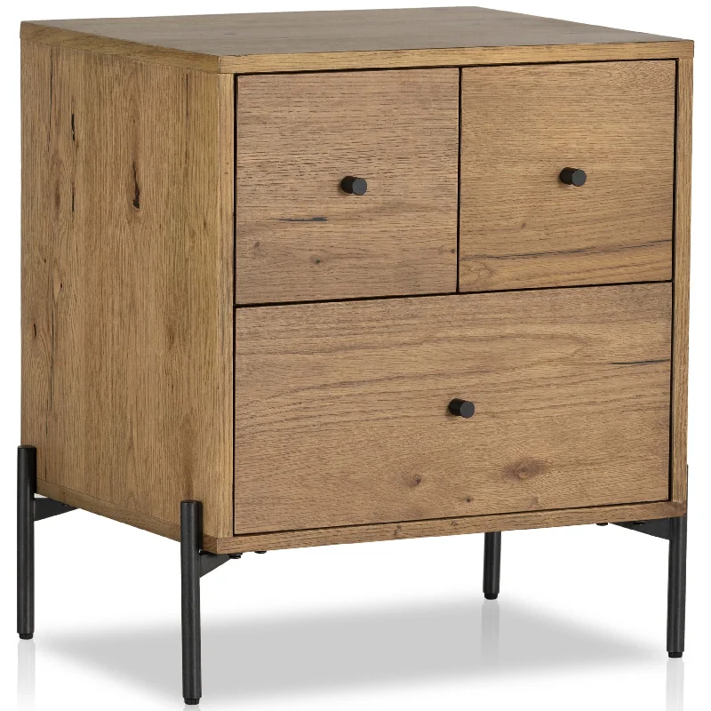 Eaton Nightstand, Amber Oak