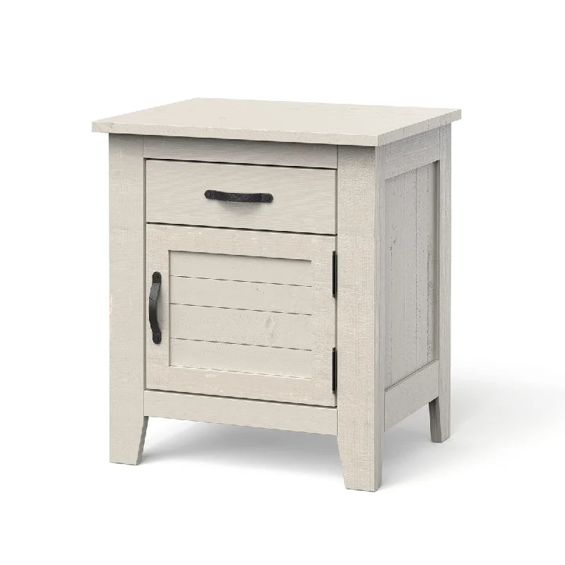 Forever Eclectic by Child Craft Long Beach Night Stand, Pumice