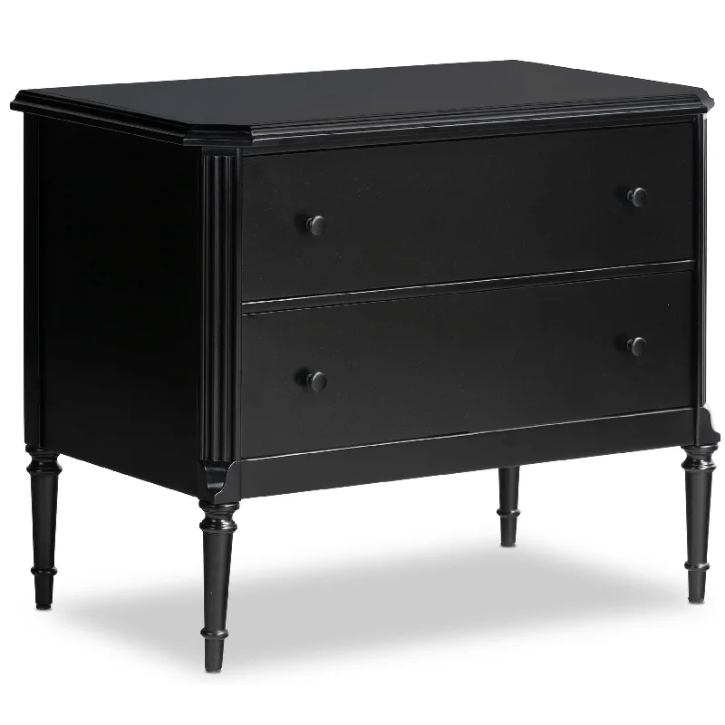 Lendon Nightstand, Black