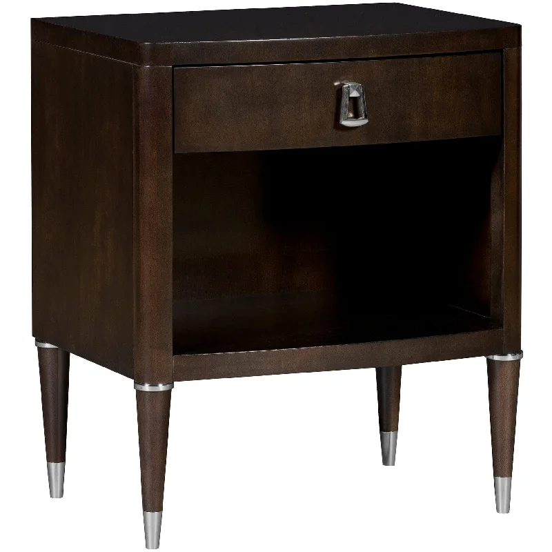 Lillet One Drawer Nightstand, Merino Shadow