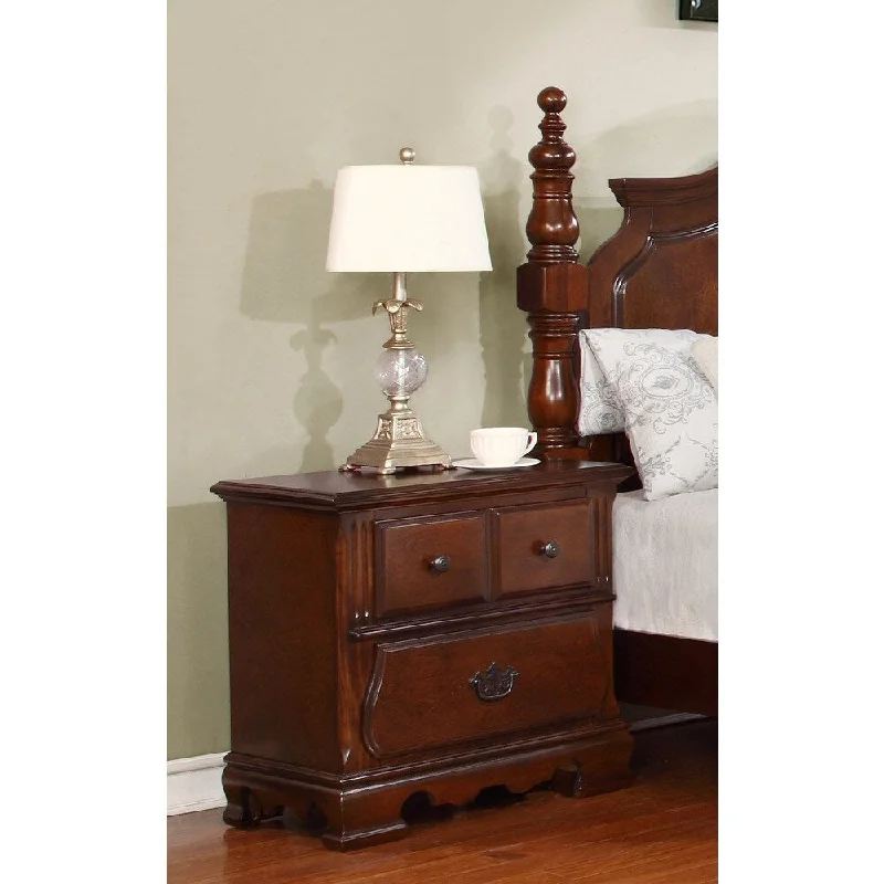 LYKE Home Cara 3-drawer Night Stand