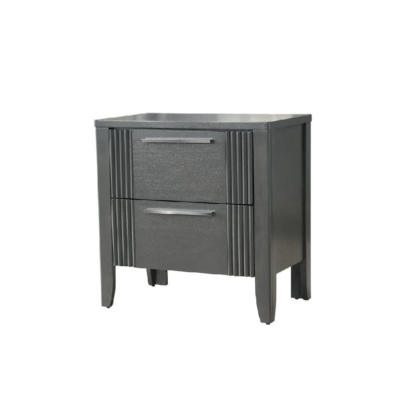 LYKE Home Greece Grey Nightstand