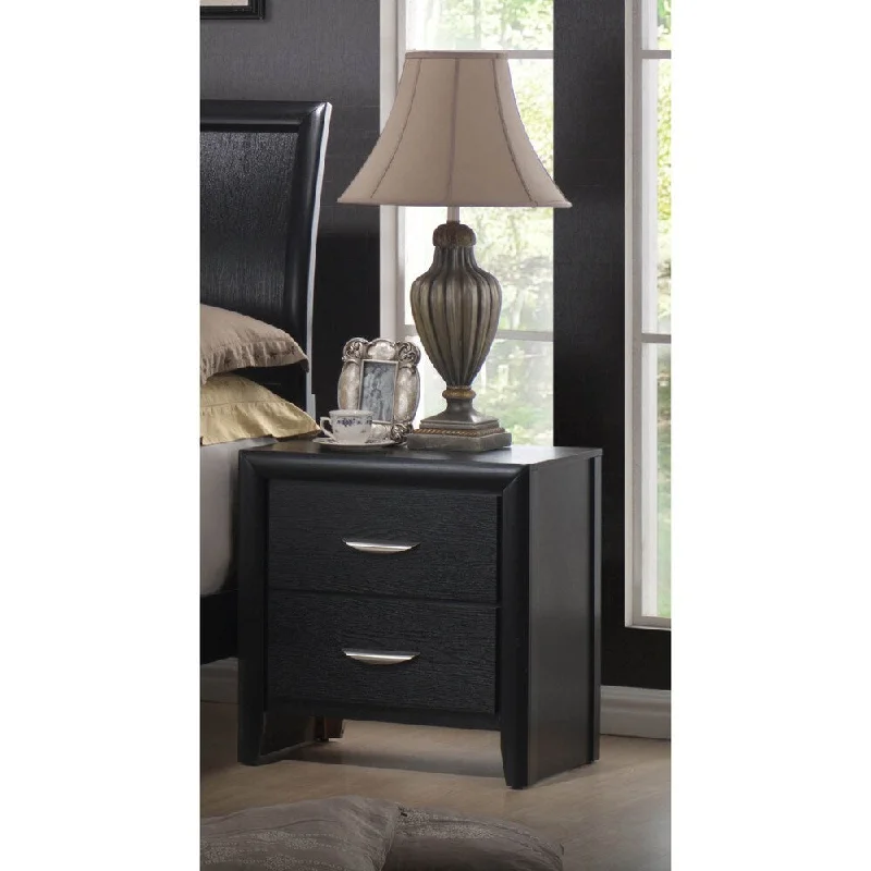 LYKE Home Monica 2-drawer Night Stand