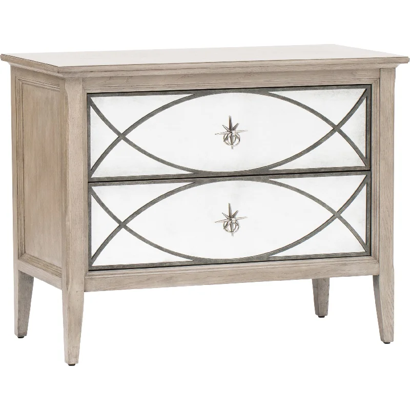 Marquesa Mirrored Nightstand