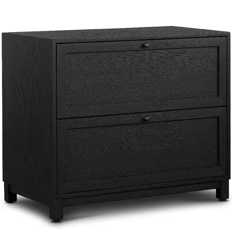 Millie Nightstand, Drifted Matte Black