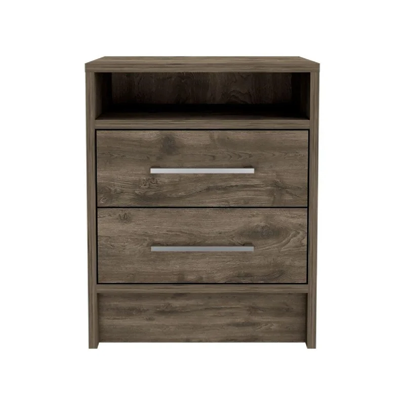 Nightstand Two Drawers Countertop