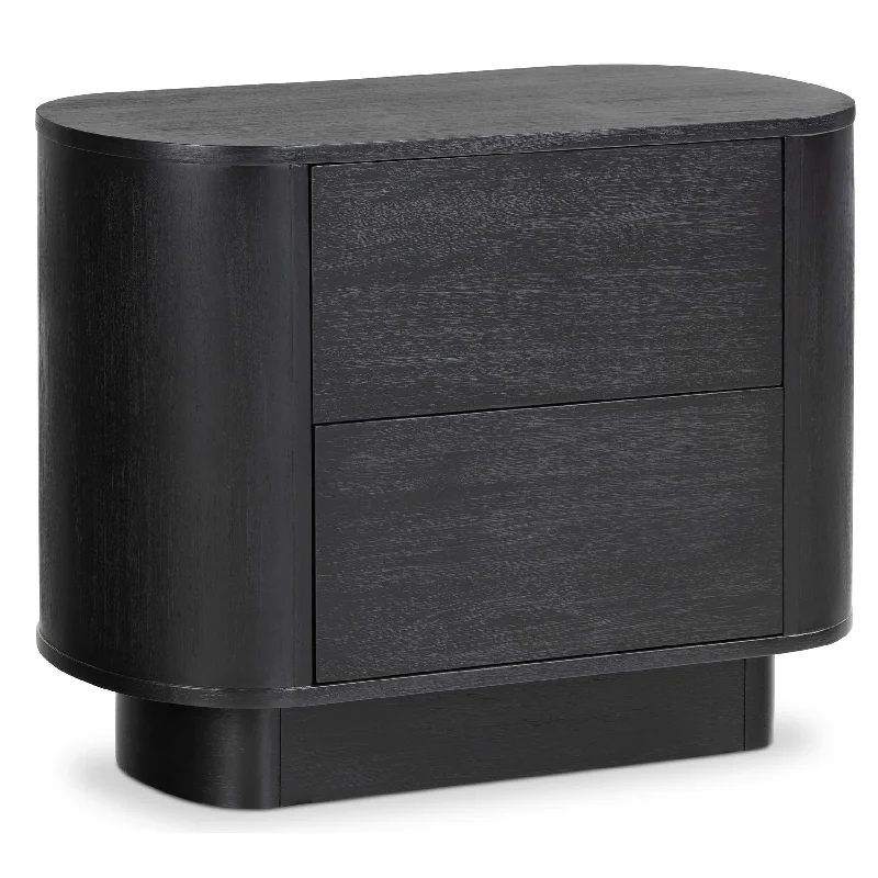 Paden Nightstand, Aged Black